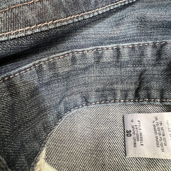 Guess blue Jeans Stretch material size 30, Silver stones - Picture 6 of 7